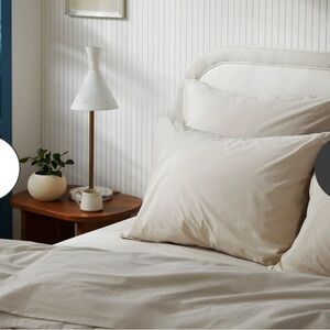 🖤 PARACHUTE BRUSHED COTTON Cream Pillow Set Luxurious Bedding🖤